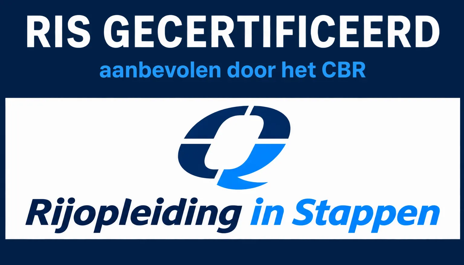RIS gecertificeerd - Rijopleiding In Stappen
